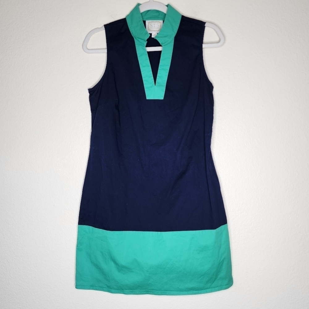 Sail to Sable Colorblock Dress M - Picture 2 of 5